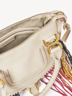 Sacs À Bandoulière-Chloé Petit Sac Double Porte Marcie Nude