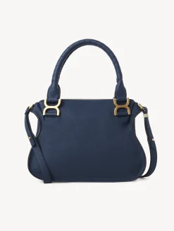 Sacs À Bandoulière-Chloé Petit Sac Double Porte Marcie Navy