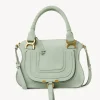 Sacs À Bandoulière-Chloé Petit Sac Double Porte Marcie Airy Green