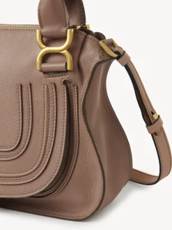 Sacs À Bandoulière-Chloé Petit Sac Double Porte Marcie Woodrose