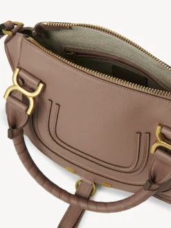 Sacs À Bandoulière-Chloé Petit Sac Double Porte Marcie Woodrose