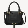 Sacs À Bandoulière-Chloé Petit Sac Double Porte Marcie Noir