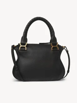 Sacs À Bandoulière-Chloé Petit Sac Double Porte Marcie Noir