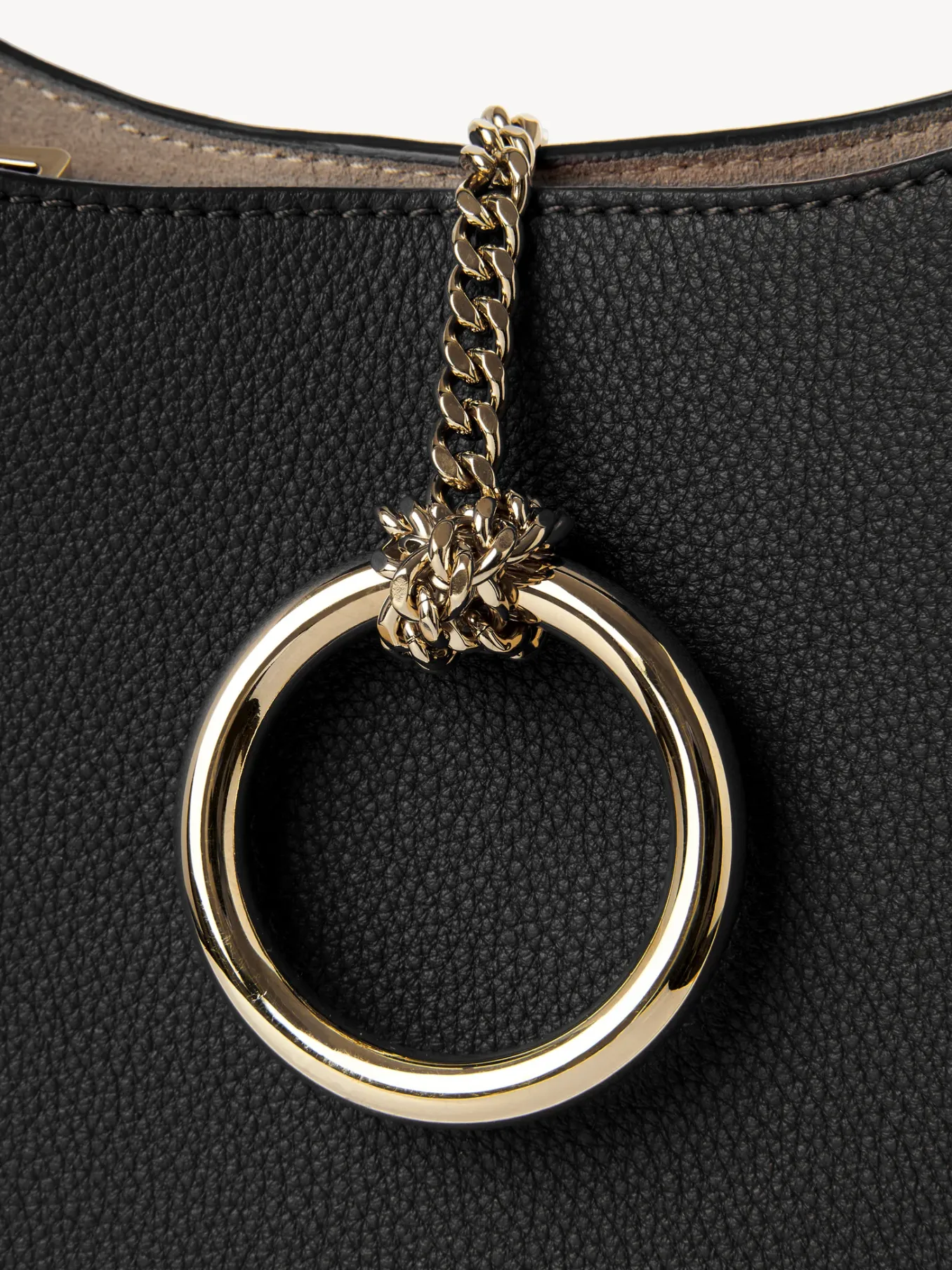Sacs À Bandoulière-Chloé Petit Sac Hobo Arlene Noir