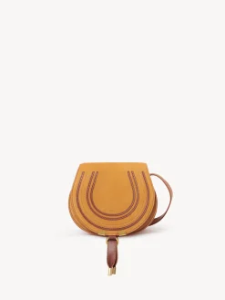 Sacs À Bandoulière-Chloé Petit Sac Porte Épaule Marcie Henna Orange