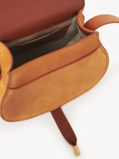 Sacs À Bandoulière-Chloé Petit Sac Porte Épaule Marcie Henna Orange