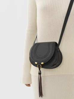 Sacs À Bandoulière-Chloé Petit Sac Porte Épaule Marcie Noir