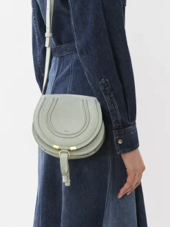 Sacs À Bandoulière-Chloé Petit Sac Porte Épaule Marcie Airy Green