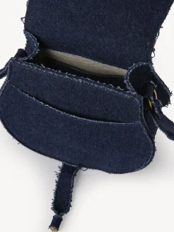 Sacs À Bandoulière-Chloé Petit Sac Porte Épaule Marcie Denim
