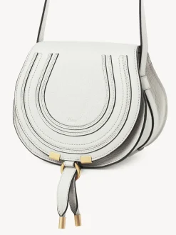 Sacs À Bandoulière-Chloé Petit Sac Porte Épaule Marcie Blanc