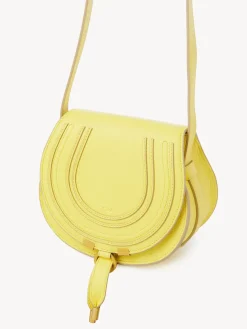 Sacs À Bandoulière-Chloé Petit Sac Porte Épaule Marcie Daffodil Yellow