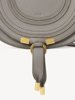 Sacs À Bandoulière-Chloé Petit Sac Porte Épaule Marcie Cashmere Grey