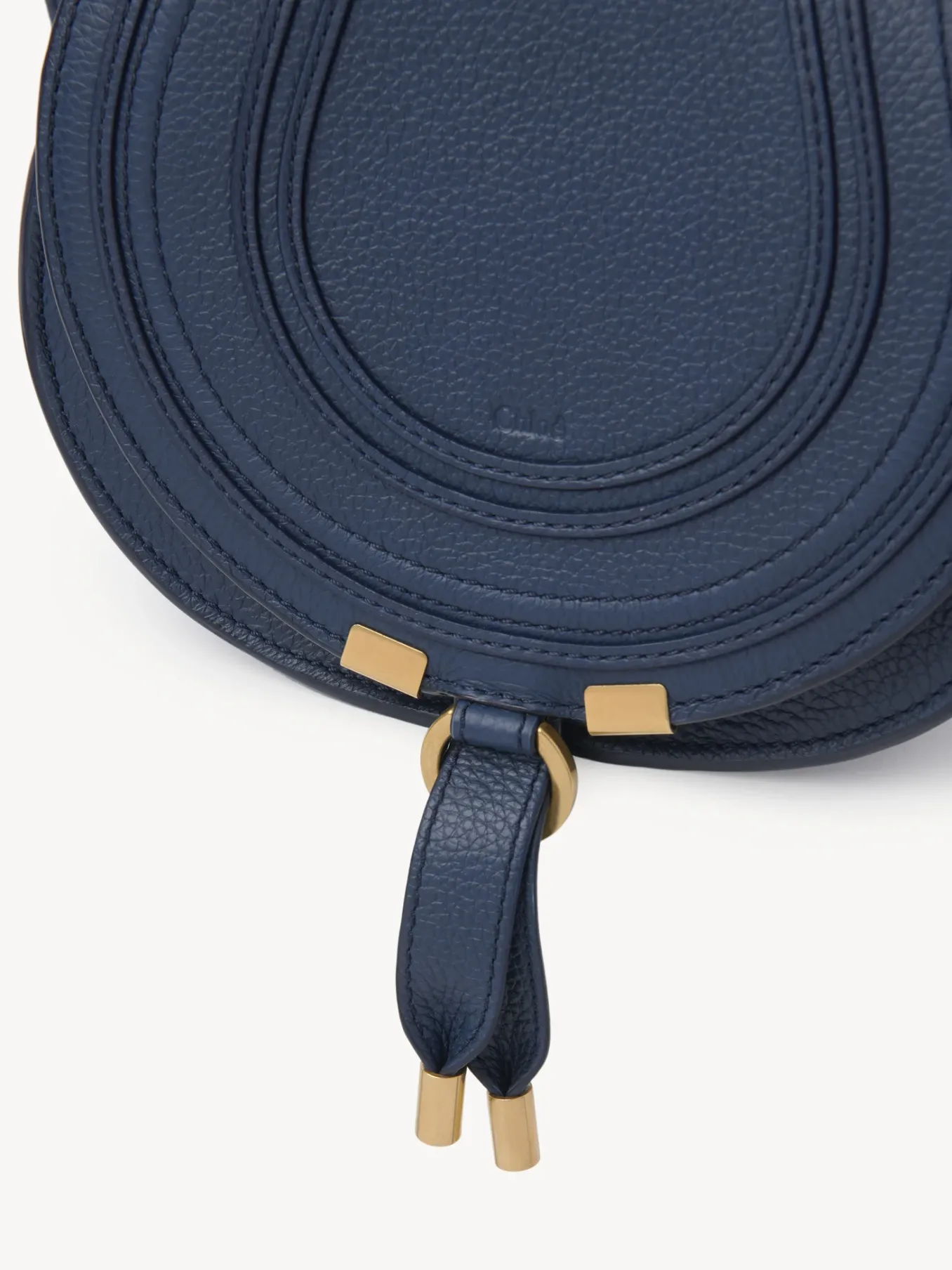 Sacs À Bandoulière-Chloé Petit Sac Porte Épaule Marcie Navy