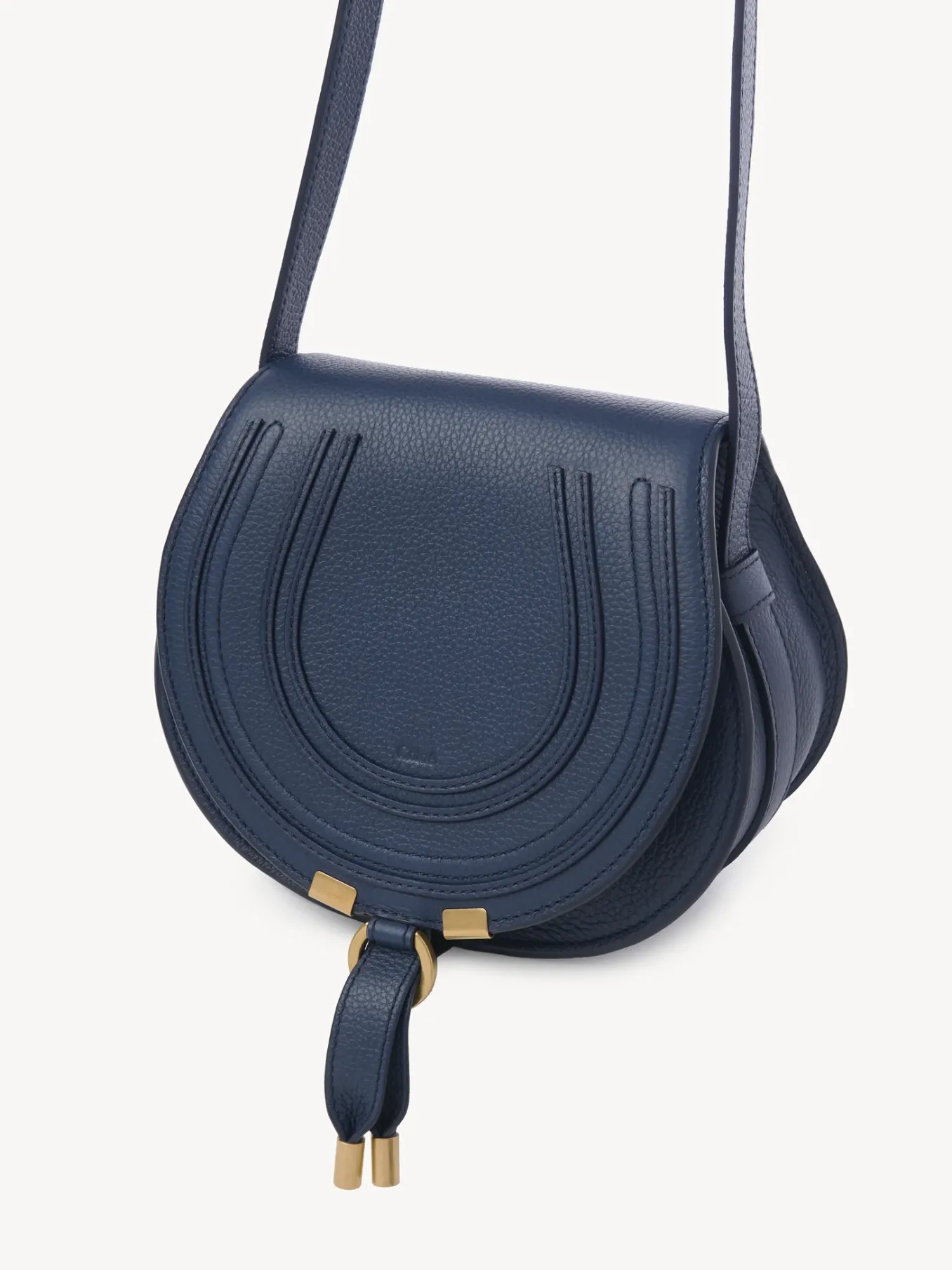 Sacs À Bandoulière-Chloé Petit Sac Porte Épaule Marcie Navy