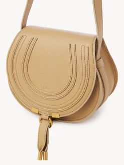 Sacs À Bandoulière-Chloé Petit Sac Porte Épaule Marcie Milky Brown