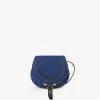 Sacs À Bandoulière-Chloé Petit Sac Porte Épaule Marcie Deep Denim