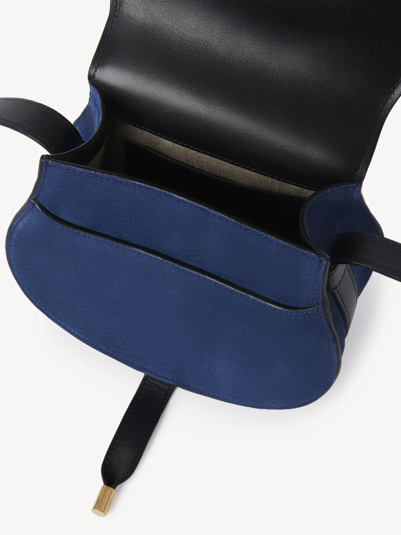 Sacs À Bandoulière-Chloé Petit Sac Porte Épaule Marcie Deep Denim