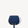 Sacs À Bandoulière-Chloé Petit Sac Porte Épaule Marcie Deep Denim