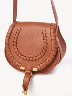 Sacs À Bandoulière-Chloé Petit Sac Porte Épaule Marcie Henna Orange