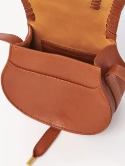 Sacs À Bandoulière-Chloé Petit Sac Porte Épaule Marcie Henna Orange