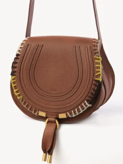 Sacs À Bandoulière-Chloé Petit Sac Porte Épaule Marcie Tan