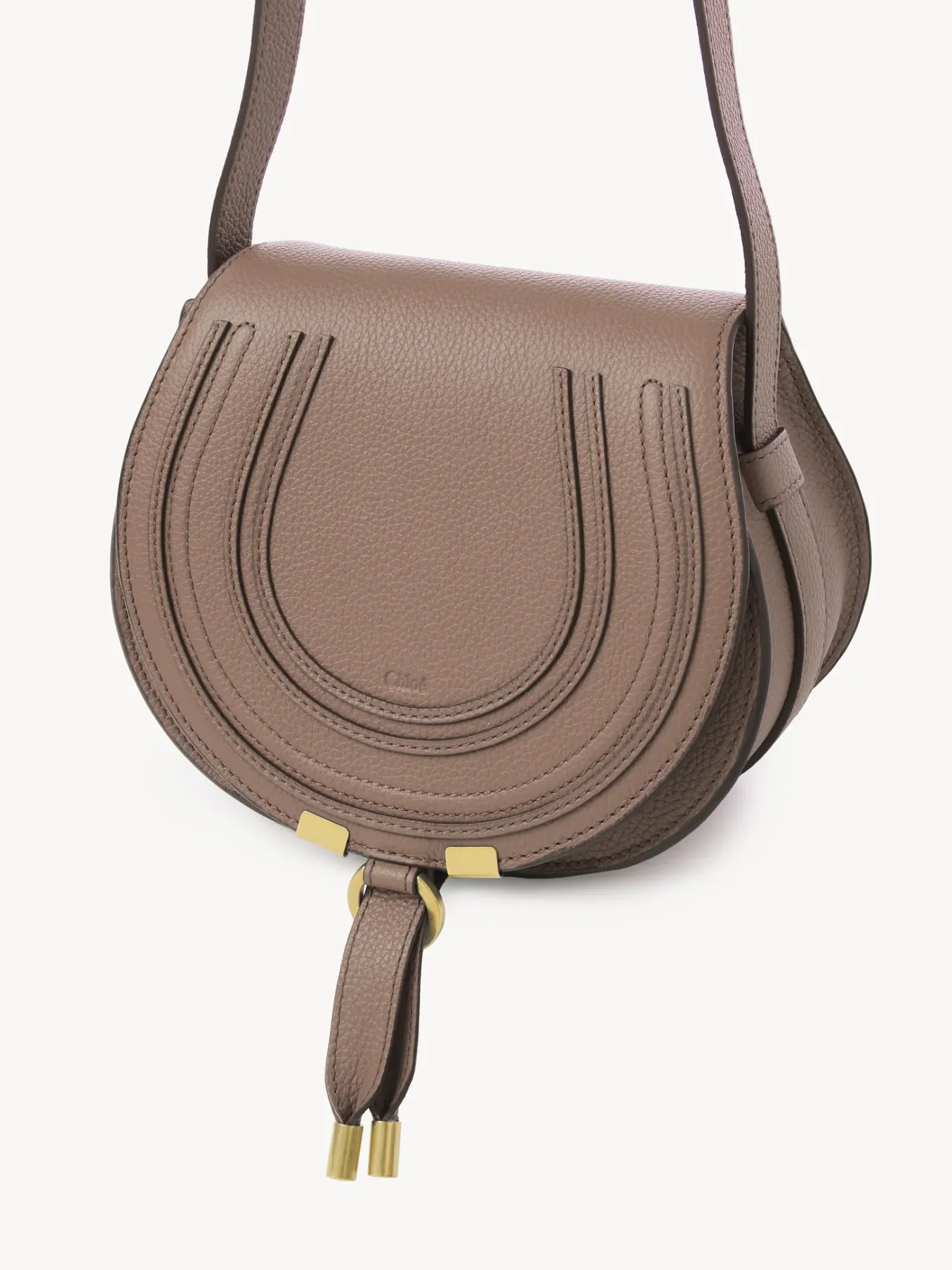 Sacs À Bandoulière-Chloé Petit Sac Porte Épaule Marcie Woodrose