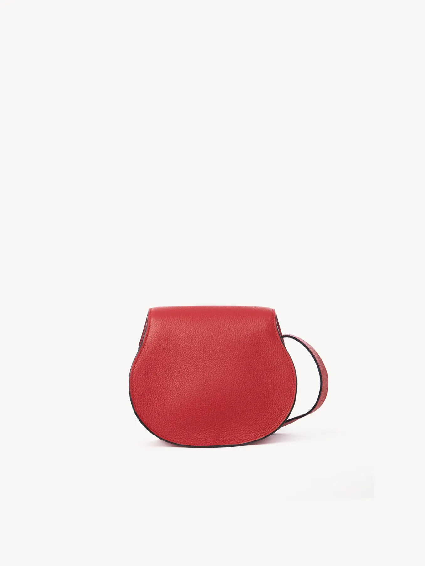 Sacs À Bandoulière-Chloé Petit Sac Porte Épaule Marcie Red Flame