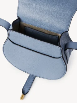 Sacs À Bandoulière-Chloé Petit Sac Porte Épaule Marcie Shady Cobalt