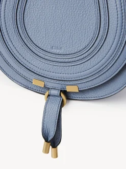 Sacs À Bandoulière-Chloé Petit Sac Porte Épaule Marcie Shady Cobalt