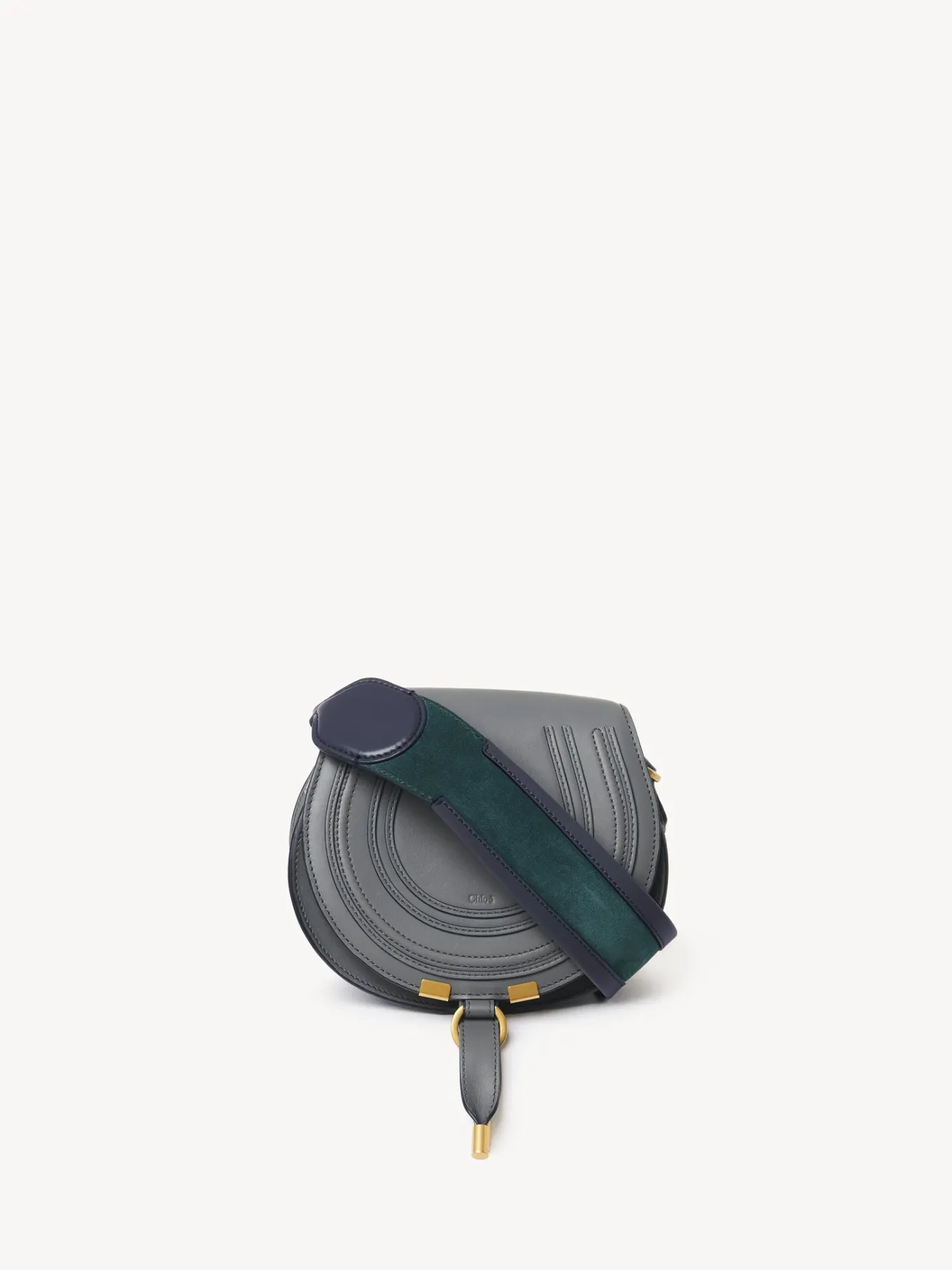 Sacs À Bandoulière-Chloé Petit Sac Porte Épaule Marcie Graphic Grey