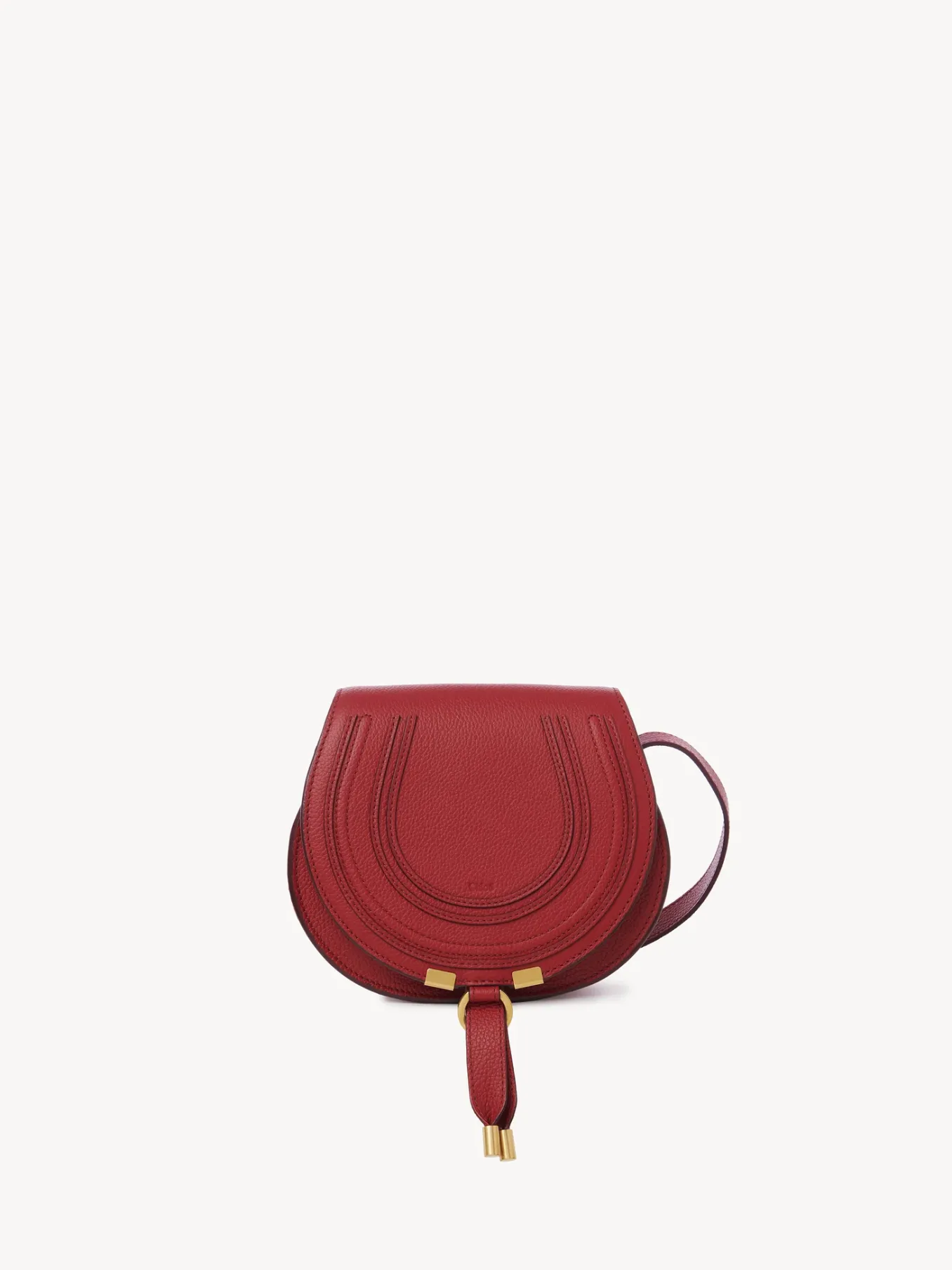 Sacs À Bandoulière-Chloé Petit Sac Porte Épaule Marcie Reddish Pink