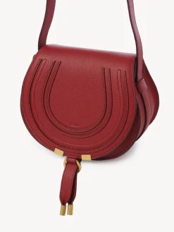 Sacs À Bandoulière-Chloé Petit Sac Porte Épaule Marcie Reddish Pink