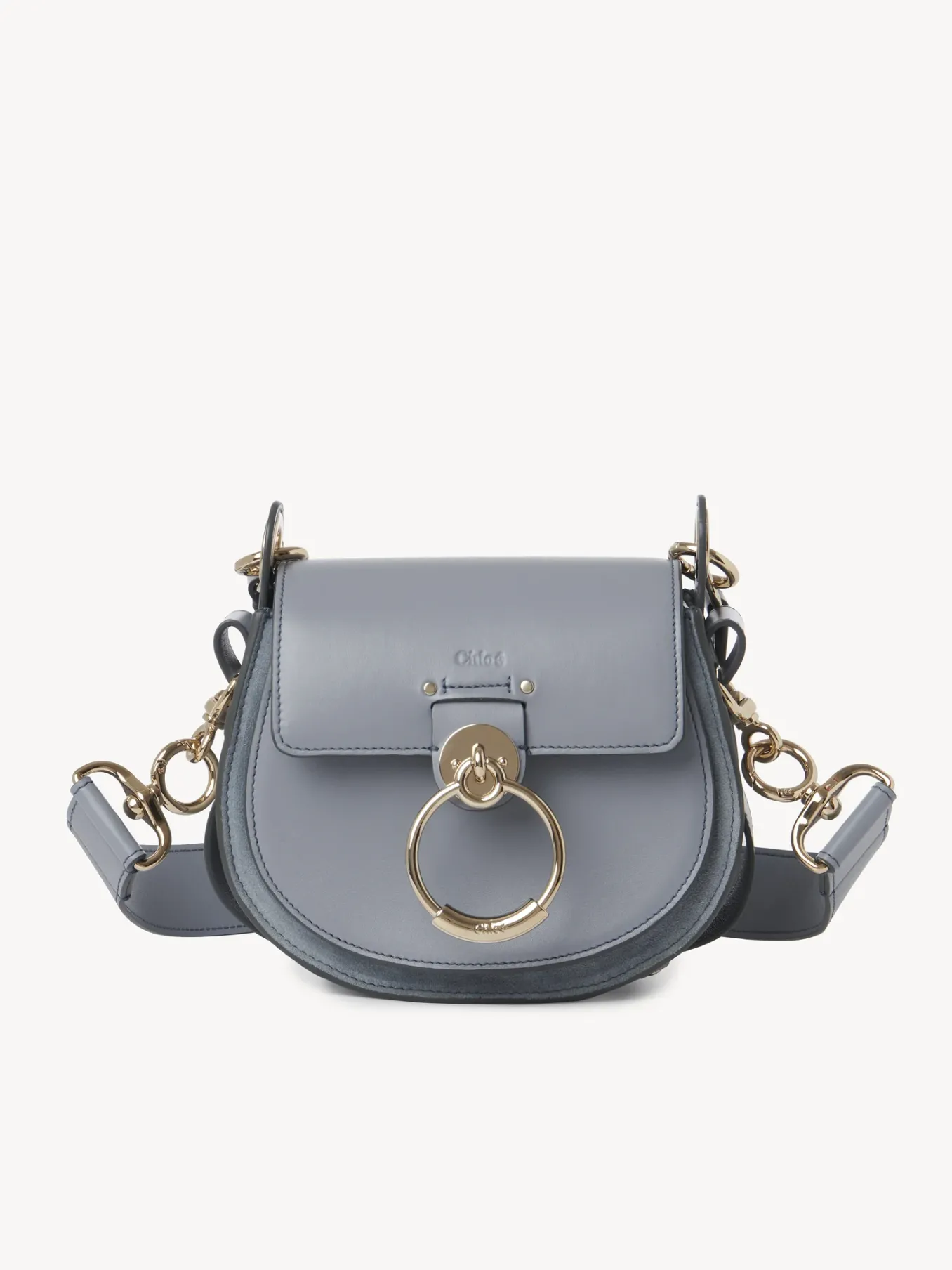 Sacs À Bandoulière-Chloé Petit Sac Tess Storm Blue