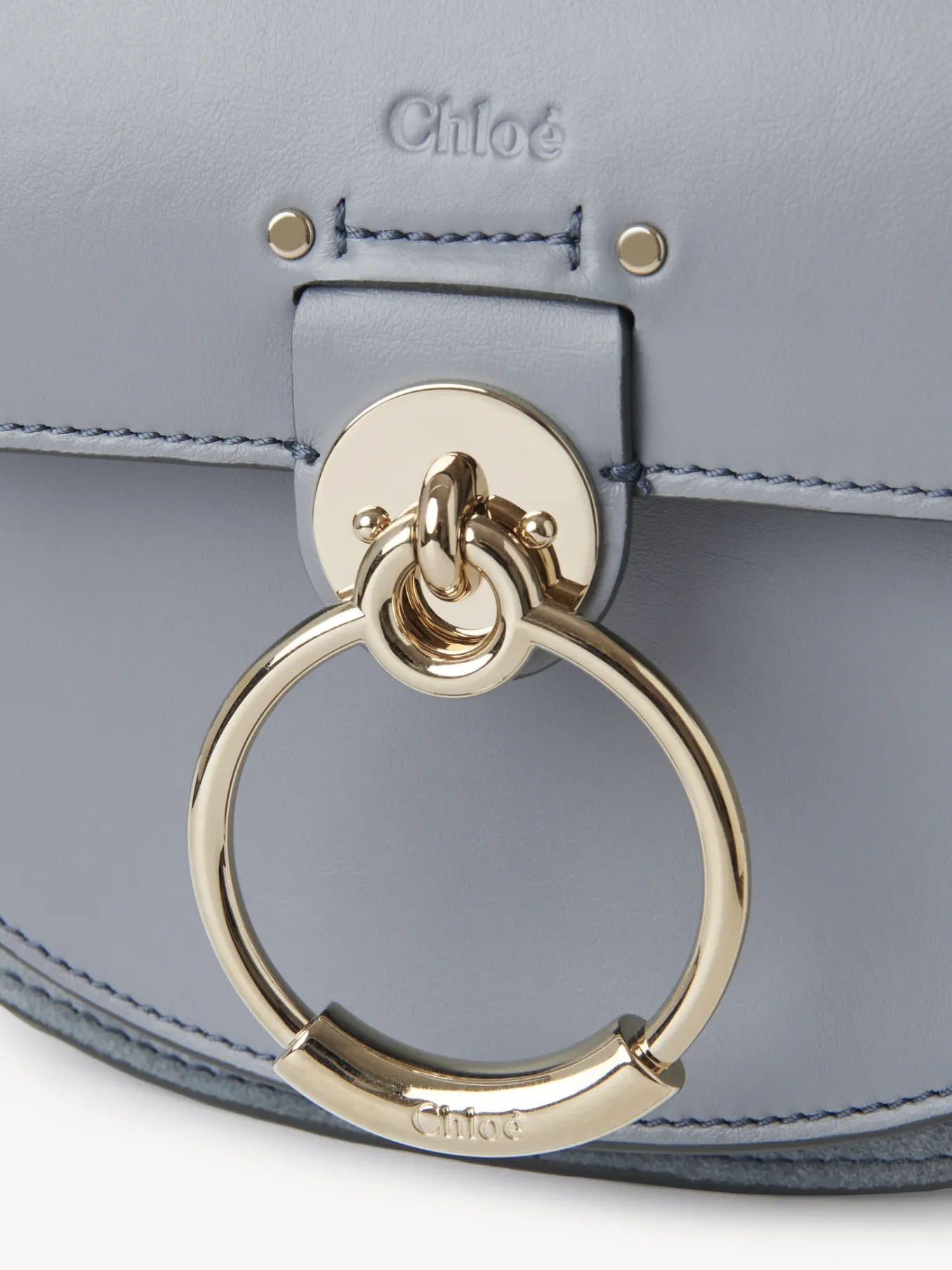 Sacs À Bandoulière-Chloé Petit Sac Tess Storm Blue