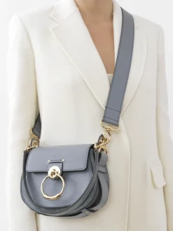 Sacs À Bandoulière-Chloé Petit Sac Tess Storm Blue