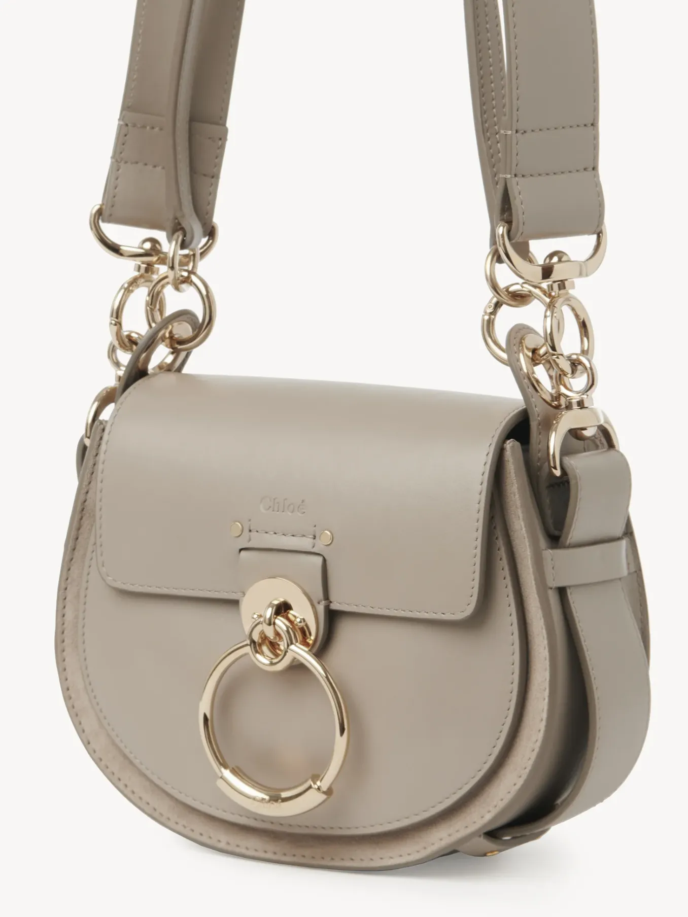 Sacs À Bandoulière-Chloé Petit Sac Tess Motty Grey