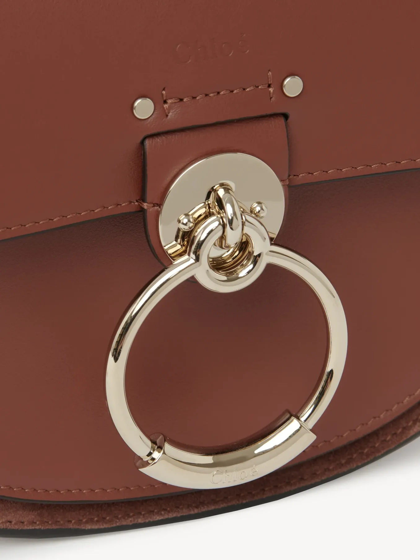 Sacs À Bandoulière-Chloé Petit Sac Tess Sepia Brown