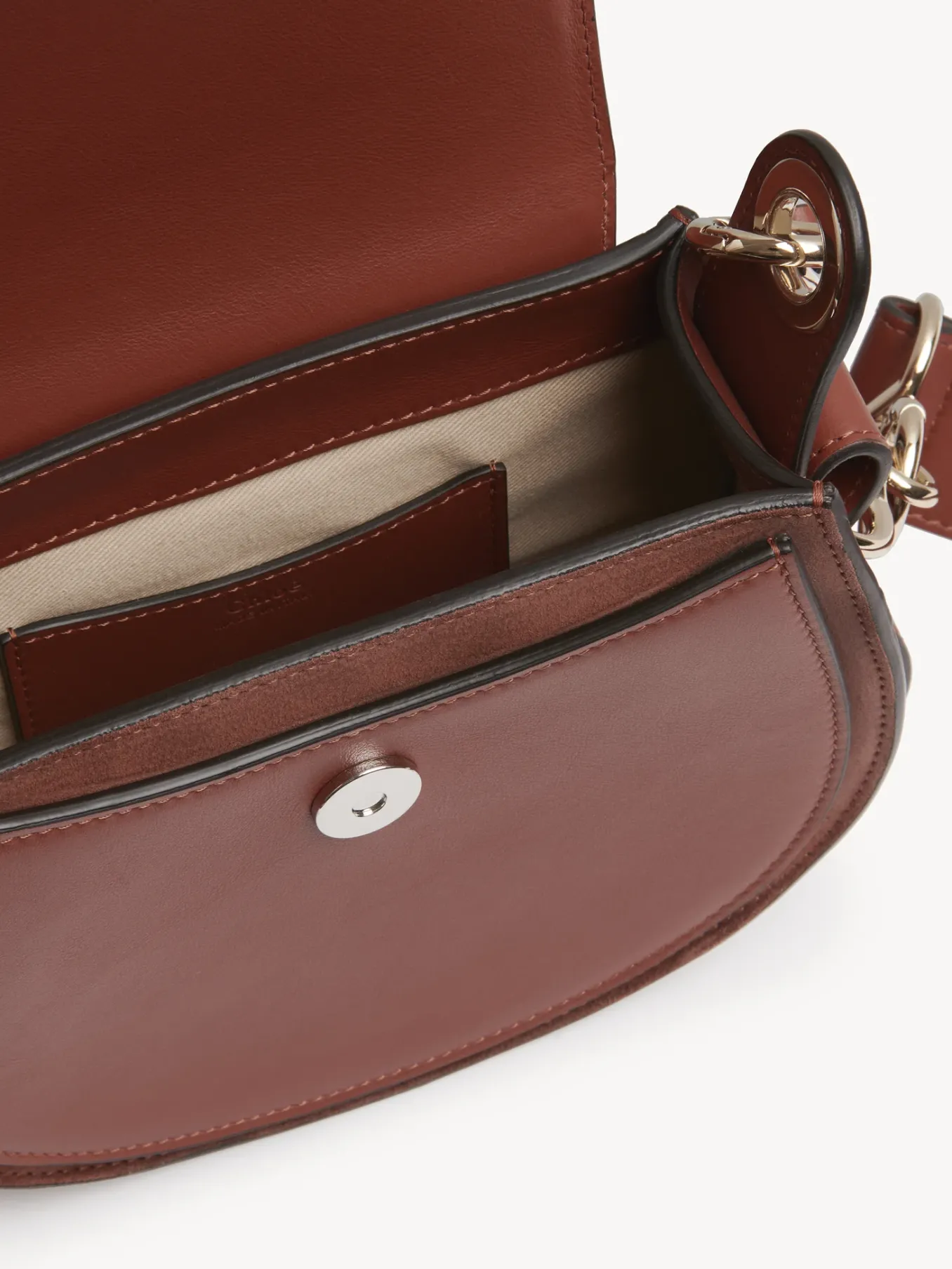 Sacs À Bandoulière-Chloé Petit Sac Tess Sepia Brown