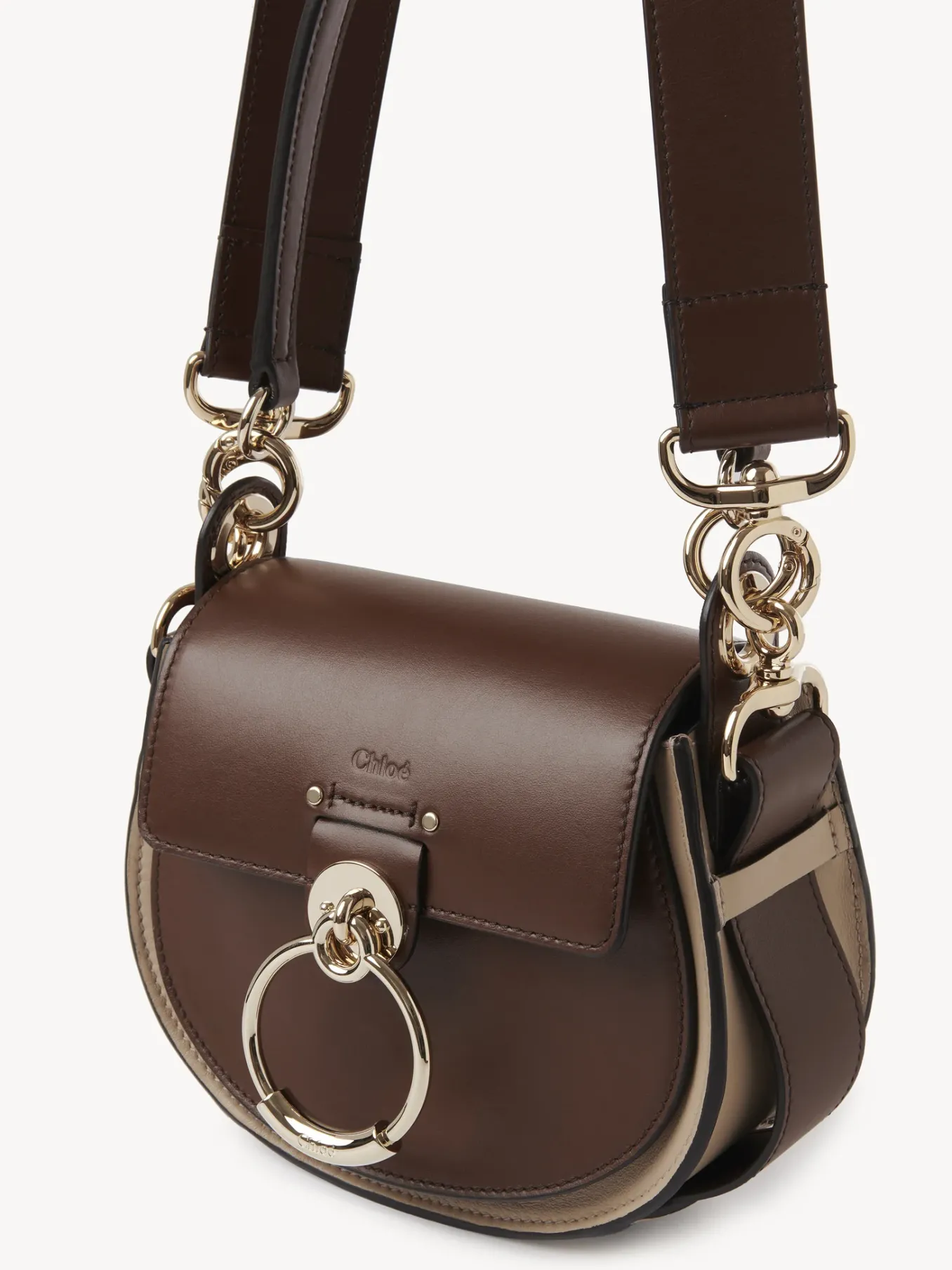 Sacs À Bandoulière-Chloé Petit Sac Tess Argil Brown