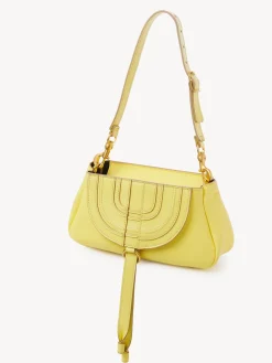 Mini Sacs-Chloé Petite Pochette A Bandoulière Marcie Daffodil Yellow
