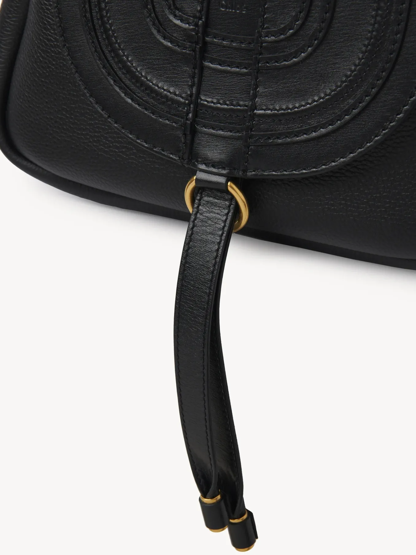 Mini Sacs-Chloé Petite Pochette A Bandoulière Marcie Noir