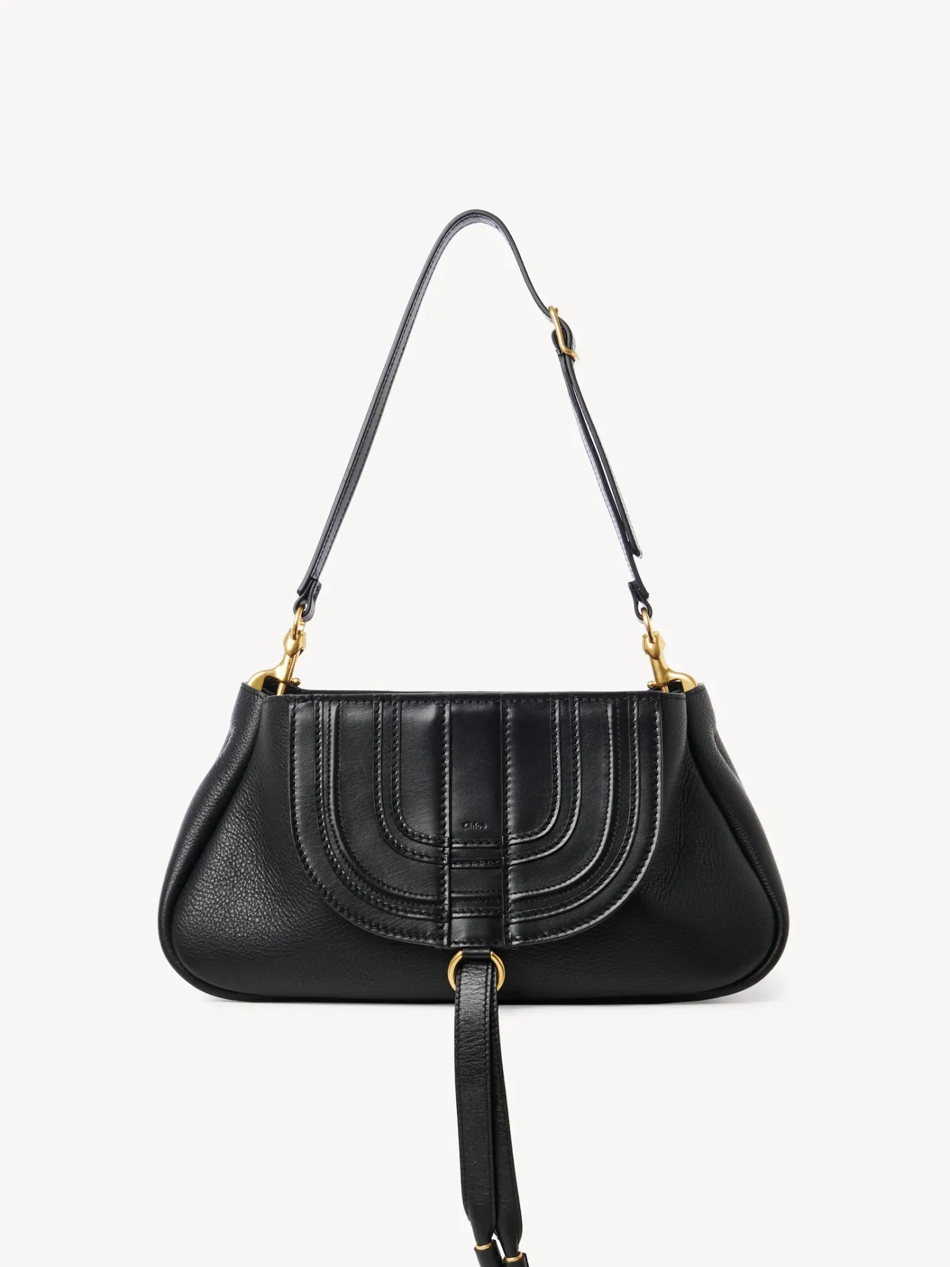 Pochettes-Chloé Pochette A Bandoulière Marcie Noir
