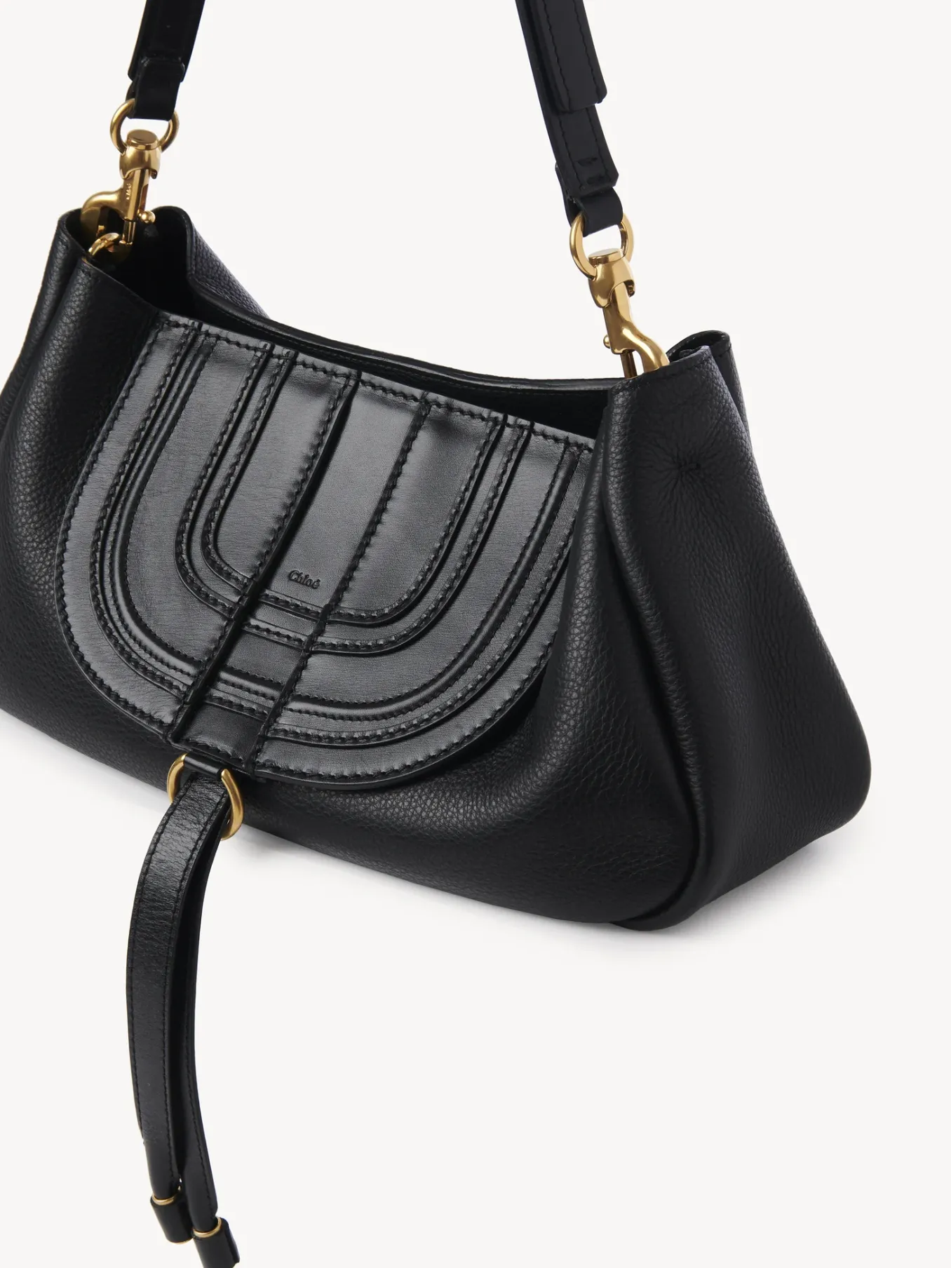 Pochettes-Chloé Pochette A Bandoulière Marcie Noir