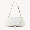 Pochettes-Chloé Pochette A Bandoulière Marcie Blanc