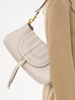 Sacs Porté Épaule-Chloé Pochette A Bandoulière Marcie Wild Grey