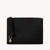 Pochettes-Chloé Pochette Alphabet Noir