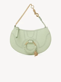 Mini Sacs-Chloé Pochette Demi-Lune Hana Pastel Green