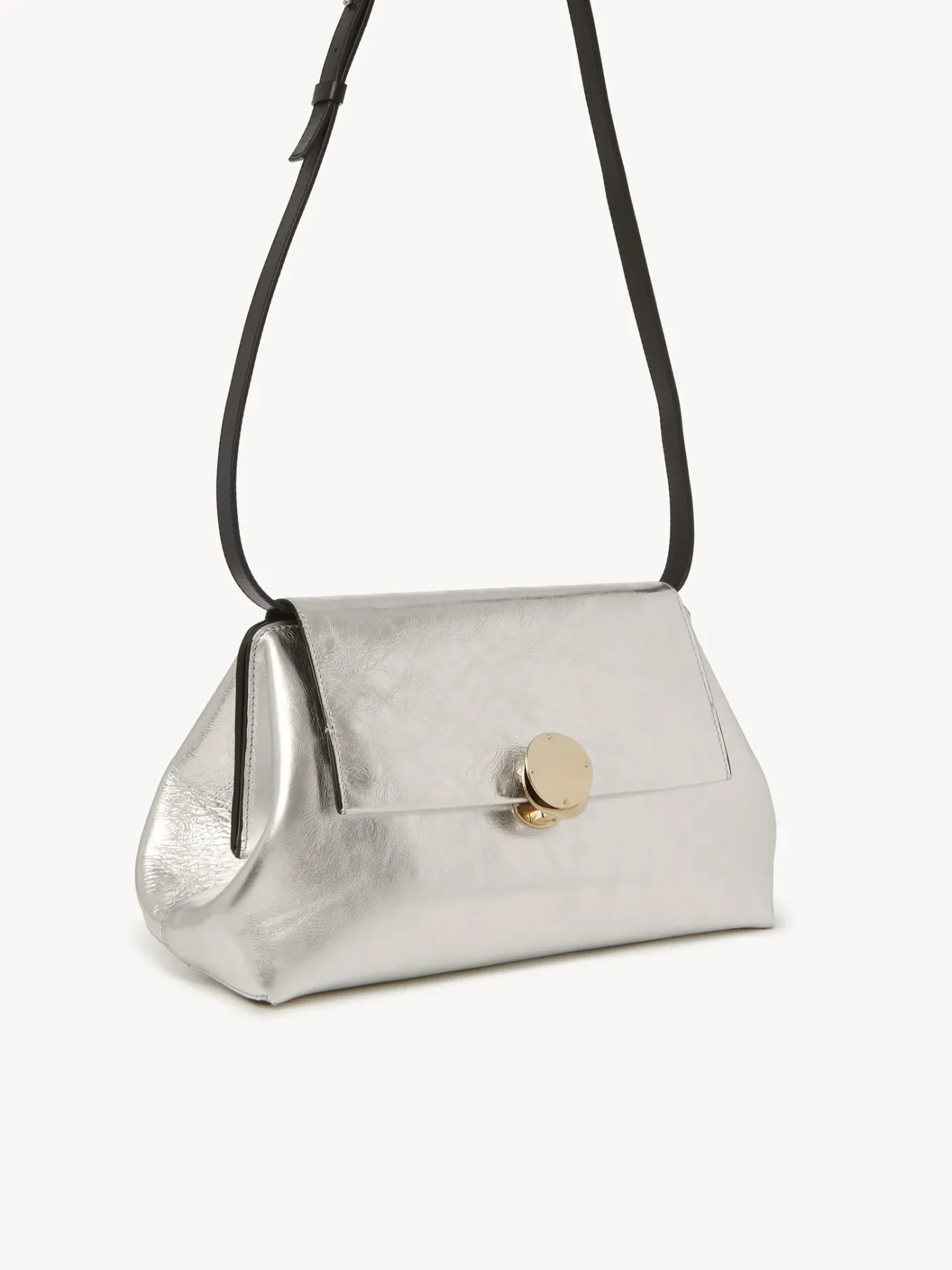 Pochettes-Chloé Pochette Penelope Silver