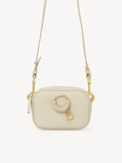 Sacs À Bandoulière-Chloé Pochette Pour Appareil Photo Hana Cement Beige