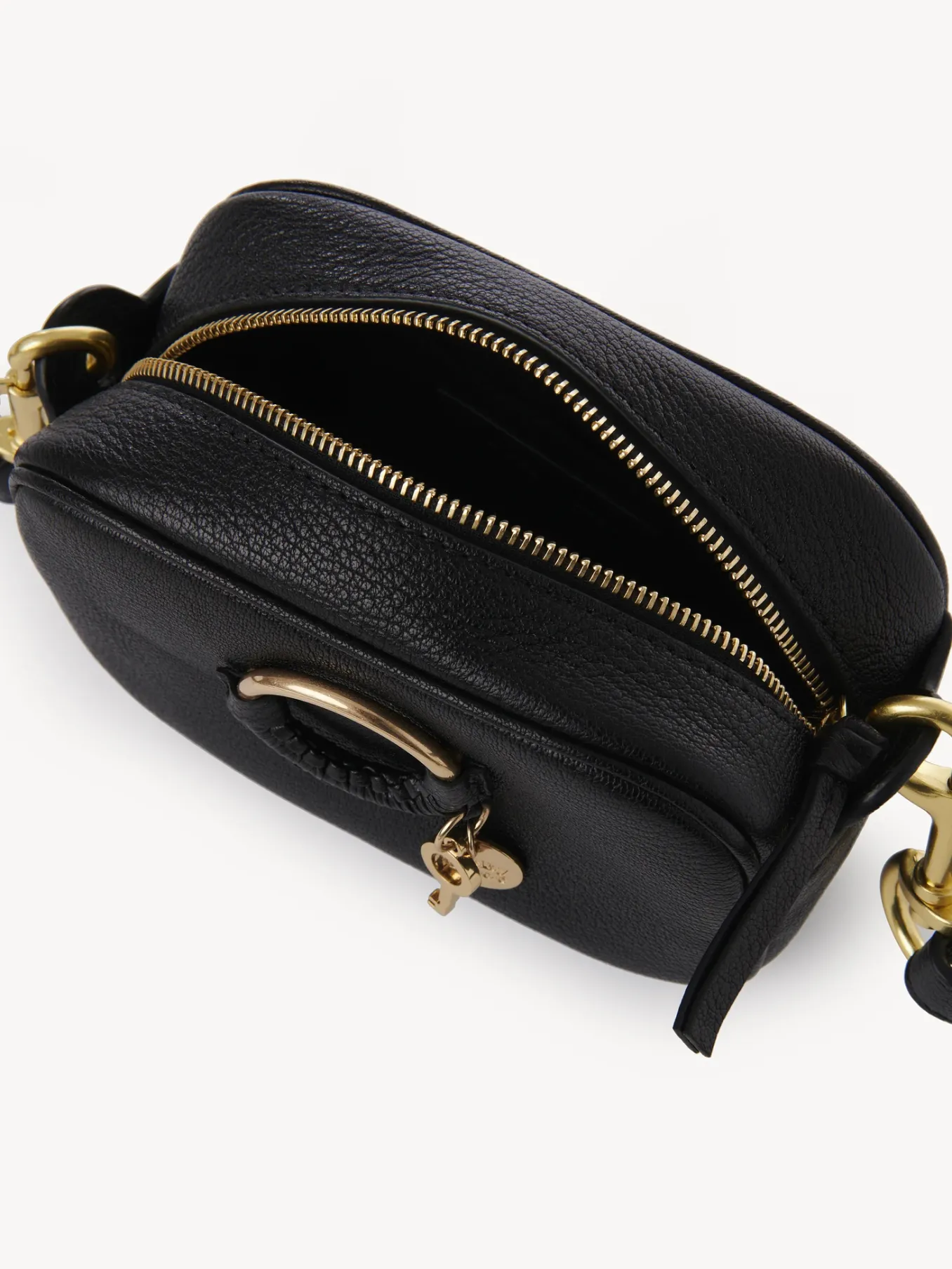Sacs À Bandoulière-Chloé Pochette Pour Appareil Photo Hana Noir